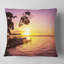 Coussin Tropical Beach avec un coucher de soleil fantastique-1640404148-1640404144