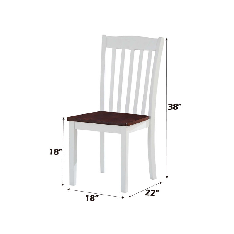 Ensemble de 2 chaises d'appoint Leigh