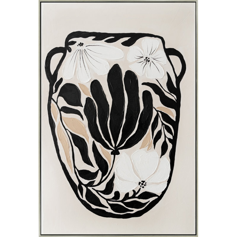 Art mural sur toile Ebon Bloom