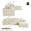 Canapé 2 pièces sans assemblage avec coussin Bonust Kustas-73553549