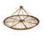 8 - Light Gonze Matte Shaded Pendant