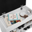 Saer 6 Pair Shoe Storage Bench-100234798-100234797