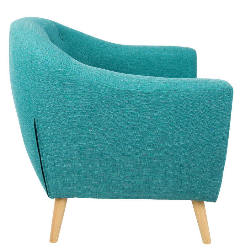 Chaise d'appoint Rockwell, Sarcelle
