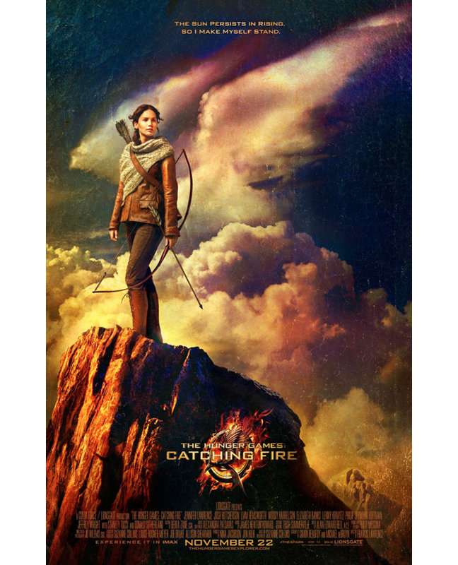Les jeux de la famine «Catching Fire», H 48 po x l 31 po