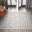 Tapis gris / noir / ivoire Alza-1849747170