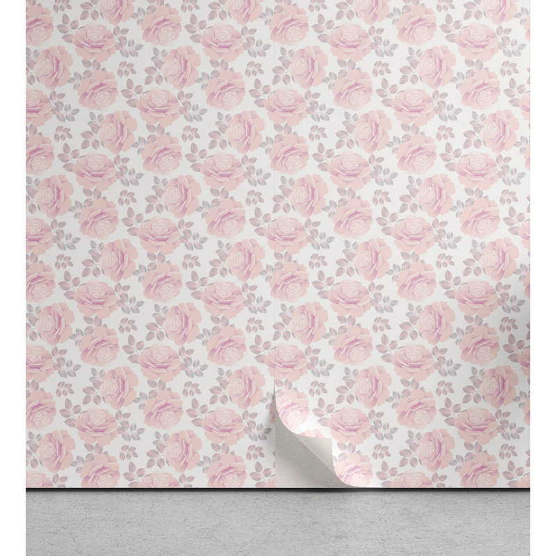 Rouleau de papier peint adhésif Idden, L 13 po x L 100 po