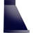 ILVE Nostalgie II Series 48 in. Wall Mount Range Hood with 850 CFM Airflow (Midnight Blue)-99299340