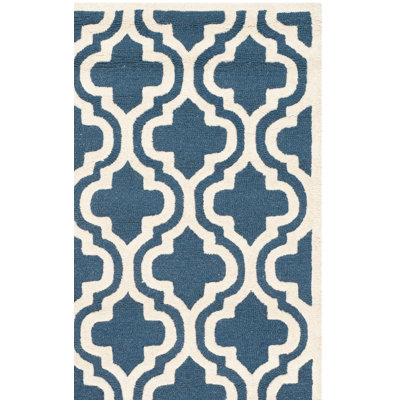 Clapham Hand Tufted Wool Geometric Rug