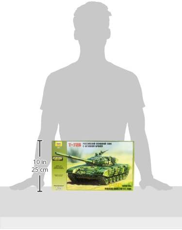 Zvezda Models T-72B Russian Main Battle Tank Model Kit