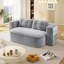 Canapé-lit pliable en velours côtelé 78,7 po 2-en-1 78,7 po polyvalent pour salon / bureau-1133476271