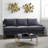Folded Brass Wall Decor