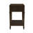 Lily Pond Kenna Dark Coffee 1-Drawer Wood Nightstand with Lower Shelf