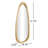 Dupont Solid Wood Asymmetrical Wall Mirror