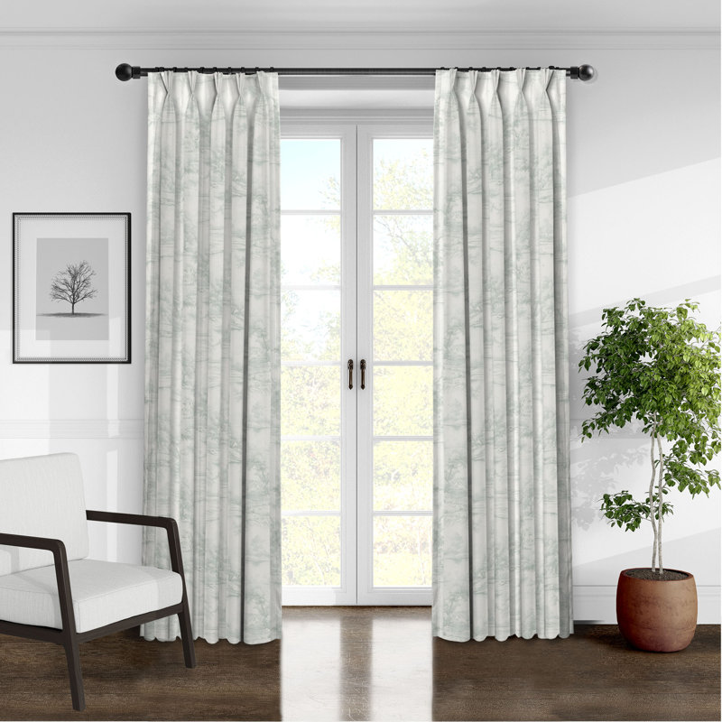Rustic Cabin Toile, Sage, 20" W x 108" L
