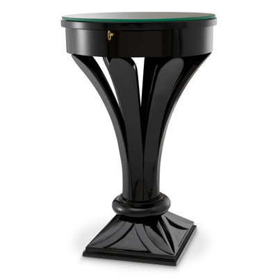 Aswan Glass End Table