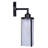 1 Light Outdoor Lantern, Black Finish