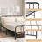 Metal Open-Frame Bed-154855110