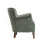 Velour Upholstered Armchair-1187404973