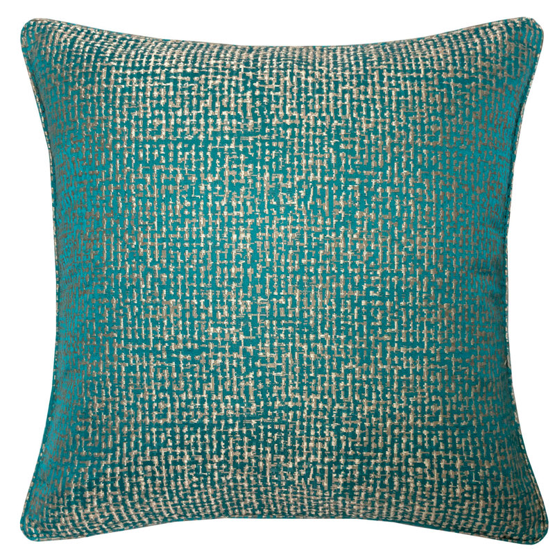 Adeline Square Pillow Cover & Insert, Green