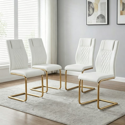 Ensemble de 4 chaises de salle à manger Kimara Modern