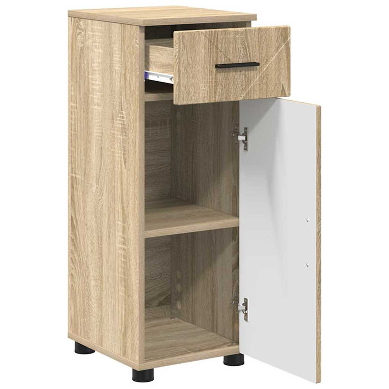 Bathroom Furniture Suite, Light Wood