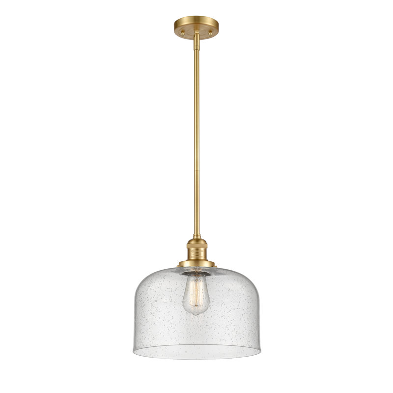 Celaya 1 - Light Pendant, Seedy, Black Antique Brass, 13" H x 12" W x 12" D
