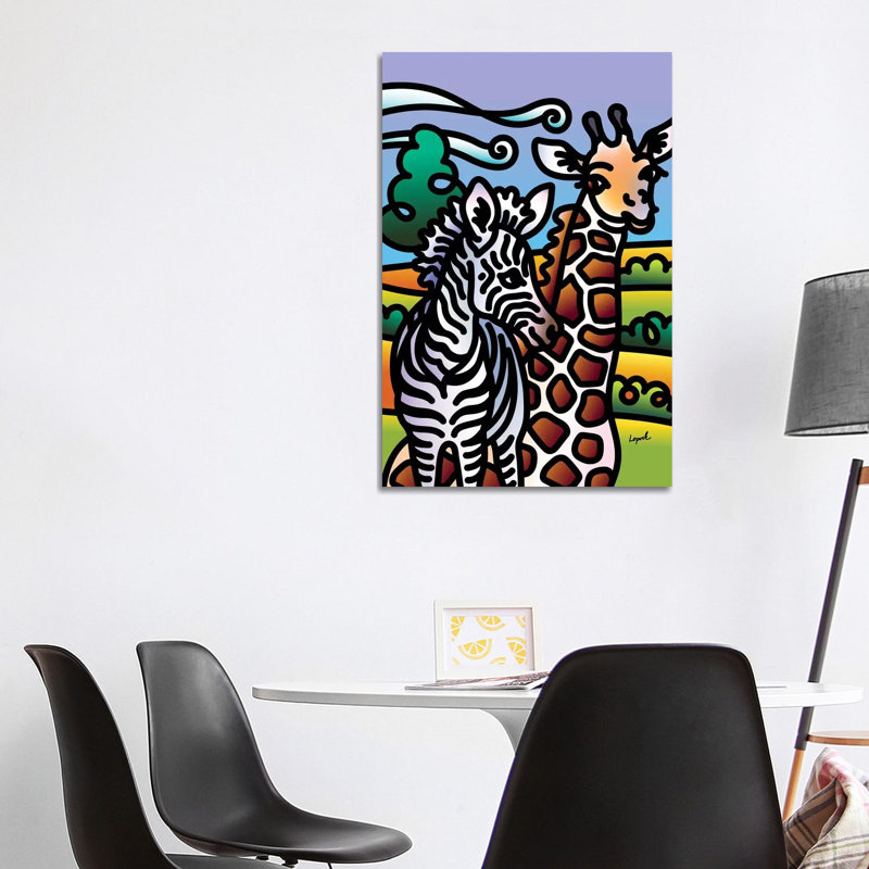 Zoo I by Lisa Lopuck - Wrapped Canvas Print, 101.6 cm H x 66.04 cm W x 1.91 cm D