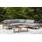 Maro 64.5'' Wide Teak Loveseat with Cushions-14994074