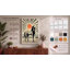 Llama at Sunrise Japandi 1 Piece Wrapped Canvas Wall Art-136799404-136799406