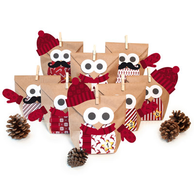 Adventskalender Christmas Owl Red