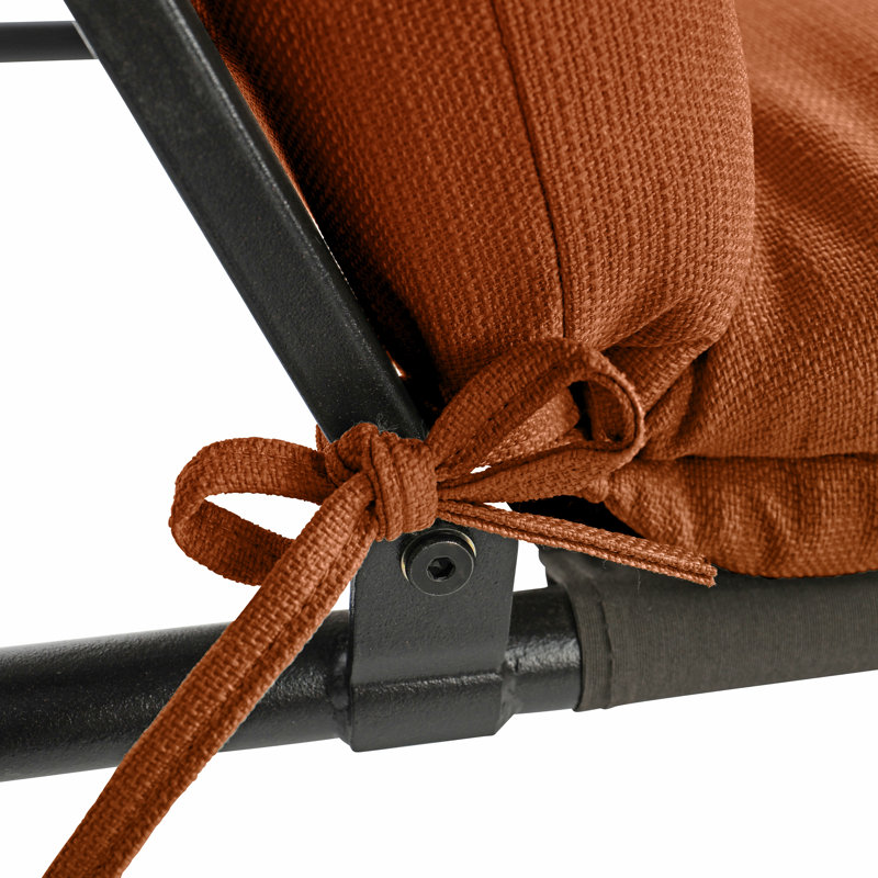 Coussin de siège Wendin, Orange brûlé