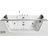 70.9'' x 35.4'' Whirlpool Bathtub with Faucet