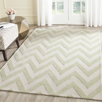 Jairo Chevron Wool Area Rug