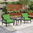 Marlo Teak Outdoor Two-person Patio Set With Cushions And Side Table-1478558611-1478558614