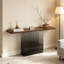 Console en acrylique noyer pour entrée-829582139