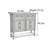 Southeast Asian Style Solid Wood Console Cabinet