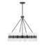 Lustre 6 lumières Bancroft en noir mat-1272334917