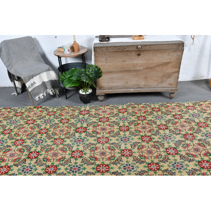 Tapis de couloir turc brun Anatolian