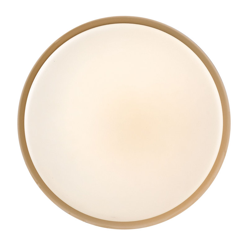 Hinkley Cedric Semi-Flush Mount, Lacquered Brass