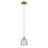 1-light Brass Pedant Light Vintage Pedant Lighting Kitchen Island Living Room