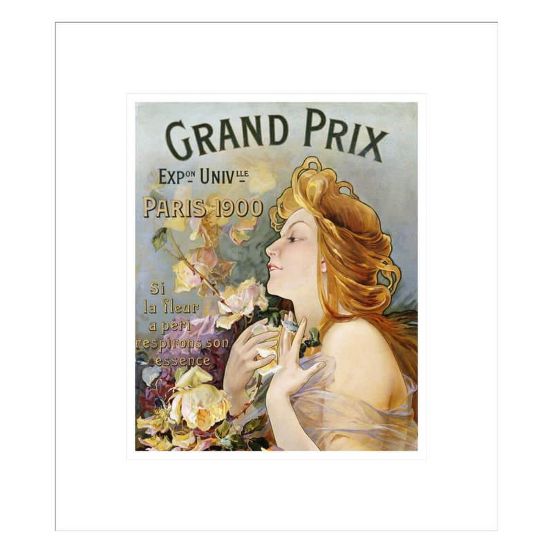 Grand Prix Poster by Unknown -Framed Giclee Print, 15.63" H x 13.75" W