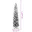 vidaXL Artificial Christmas Tree with 300 LEDs with Stand Green-118781983