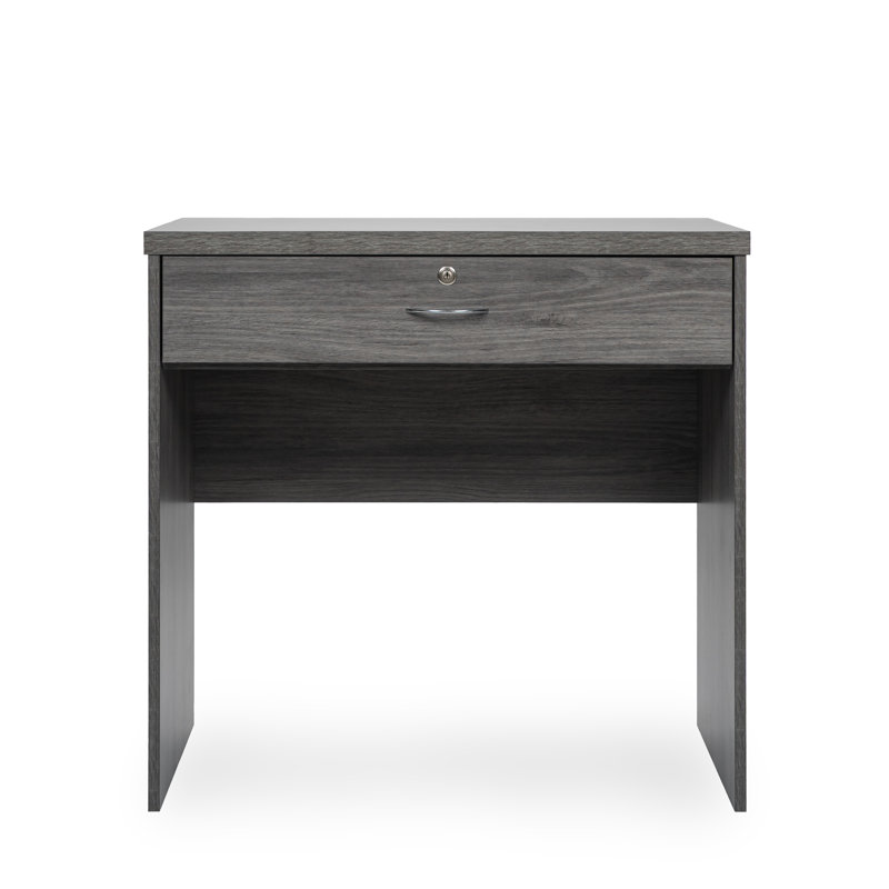 Malkie Computer Desk, Grey Oak