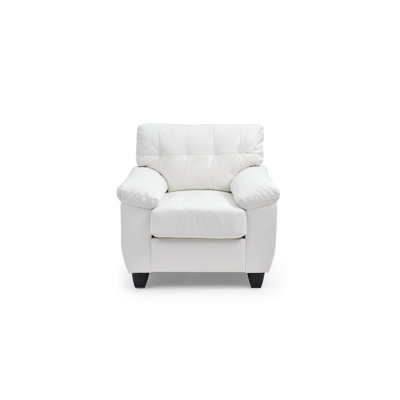 Moran Faux Leather Armchair