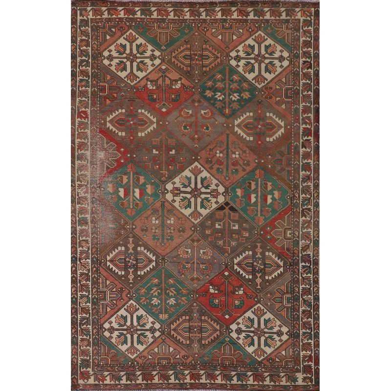 Distressed   Area Rug 7x10