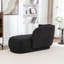 Chaise longue rembourrée en fausse fourrure-1503816416