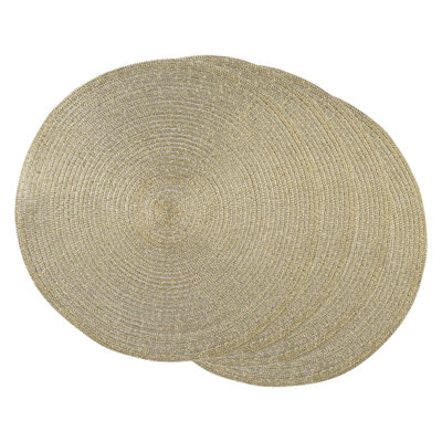 Jenesys Polyester Round Placemat