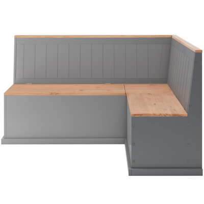 Amira Solid Wood Storage Bench