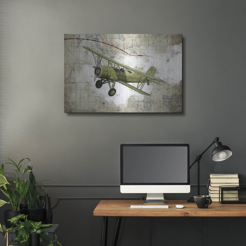" Biplane 2 " by GraphINC, 24" H x 36" W
