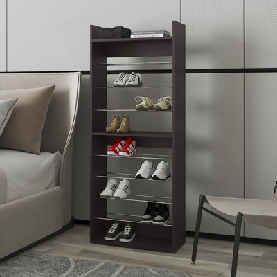 Range-chaussures, chambre à coucher, noir